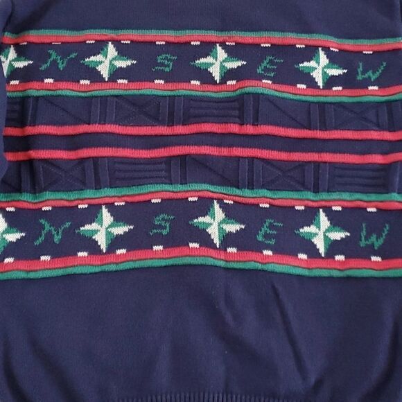 LORD JEFF for TOP OF THE DOCK Nautical Sweater - Picture 8 of 8